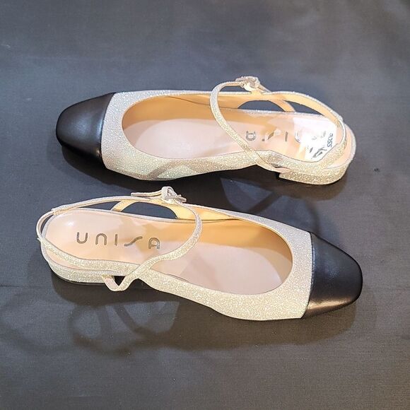 BRAND NEW UNISA UNSAIGER2-R RHINESTONE WOMEN'S SLINGBACK FLAT - Picture 7 of 15